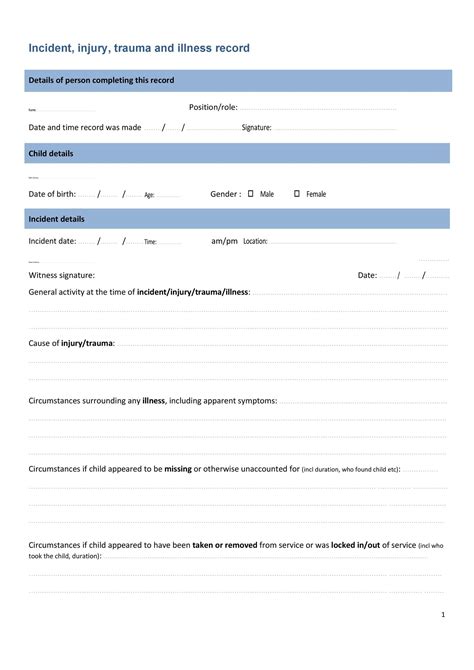 incident report listening transcript|(Update 2024) INCIDENT REPORT .